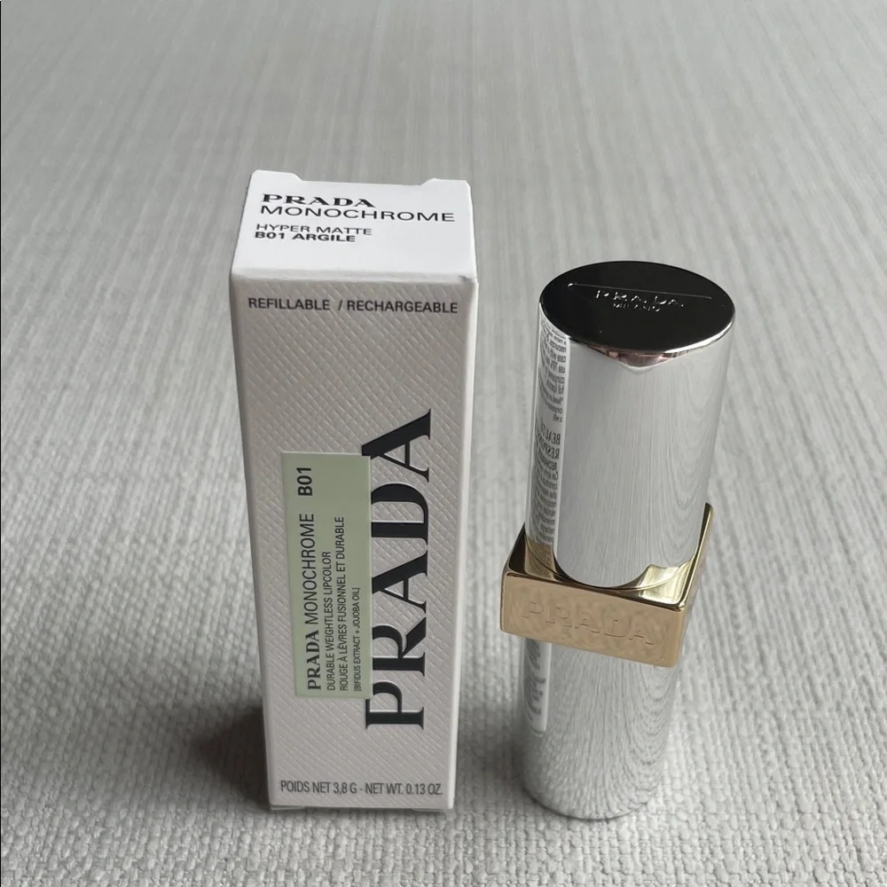 Prada Monochrome Hyper Matte Refillable Lipstick - B01 ARGILE